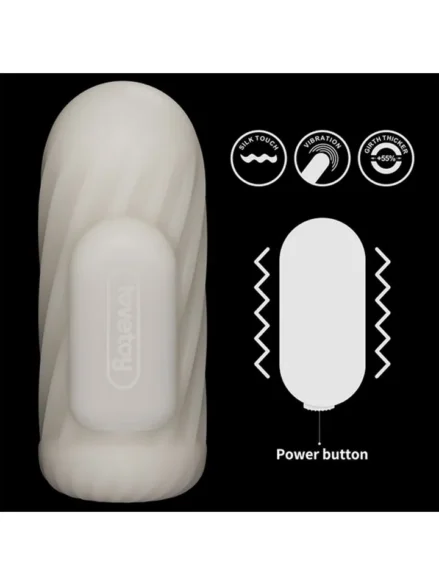 Knights Ring Vibrating Dual Purpose Sleeve-Spiral - Penisförlängare/Sleeve med vibrator 3