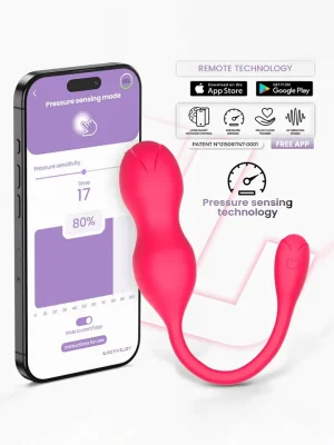 Kyra Pelvic Floor Trainer Pressure Sensing App - Appstyrda knipkulor 1