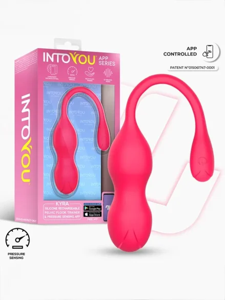 Kyra Pelvic Floor Trainer Pressure Sensing App - Appstyrda knipkulor 6