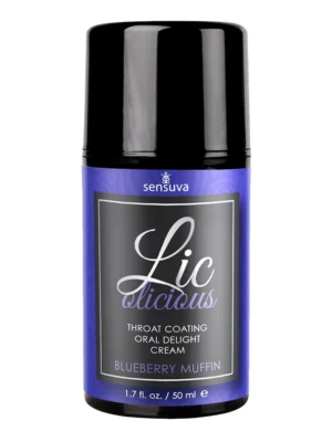 Lic-o-Licious Blueberry Muffin Oral Cream 50 ml - Ätbart & Oralsex 1