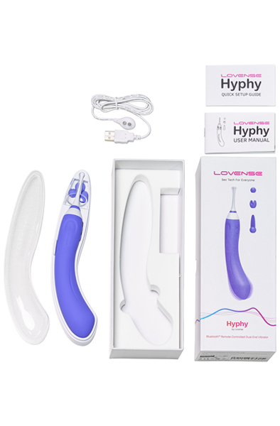 Lovense Hyphy Dual-End Vibrator - Trådlös vibrator 6