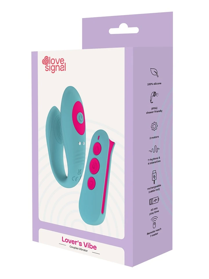 Lover's Vibe Couples Vibrator - Parvibrator 0