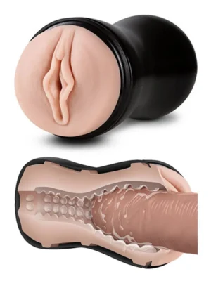 M For Men Soft & Wet Stroker Vanilla - Lösvagina 1