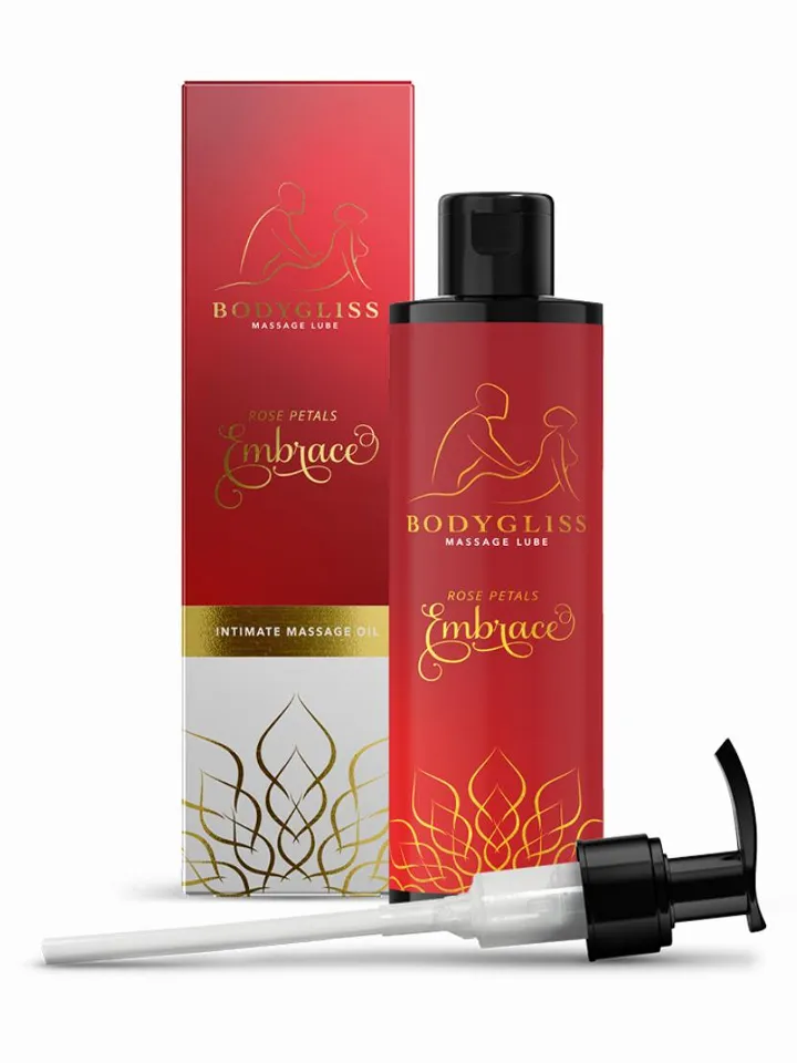 Massage Oil& Lubricant Rose Petals Embrace 150 ml