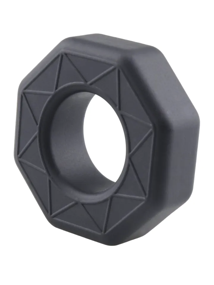 Master Silicone Cock Ring Black - Penisring 2