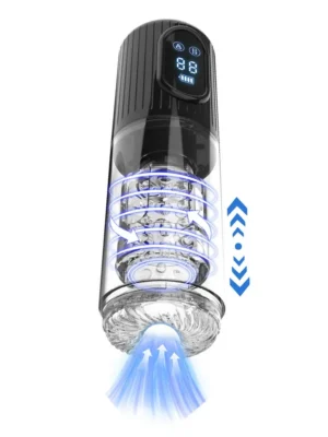 Masturbator With Suction, Rotating & Thrusting Motion - Masturbator med motor 1