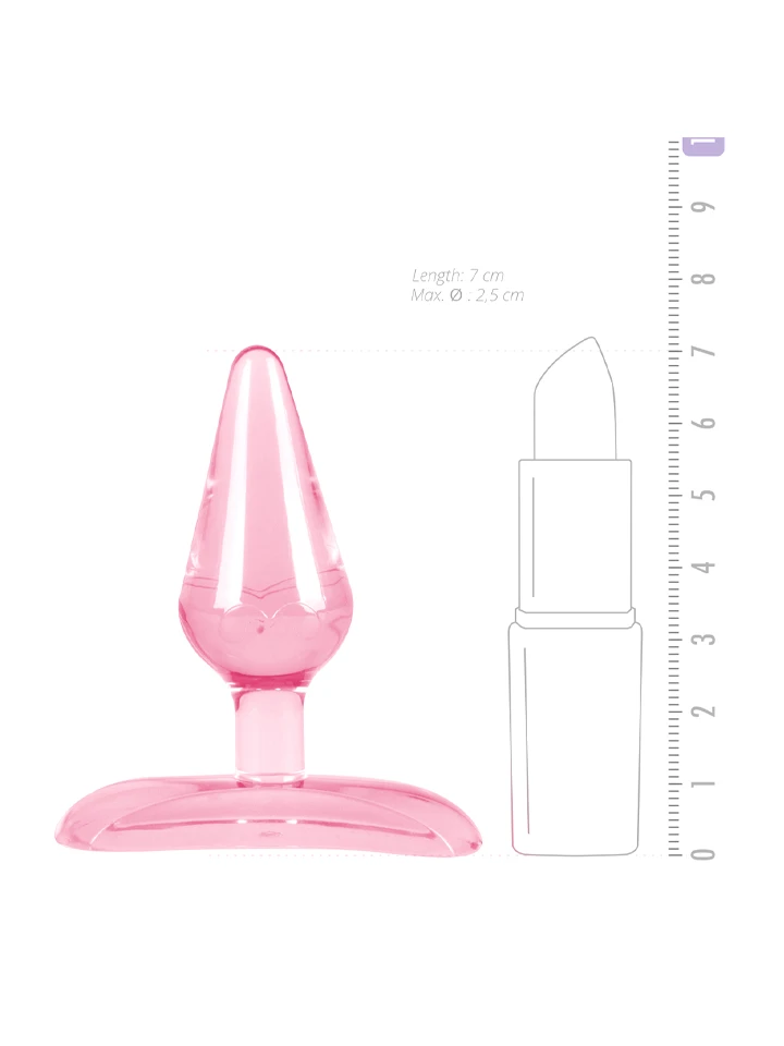 Mini Anal Plug Pink - Mini analplugg 3