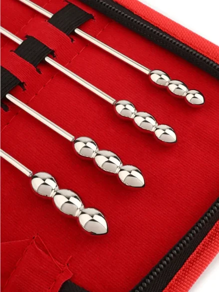 Mr. Steel Rosebud Urethral Sounds 8-pack - Dilator paket 2