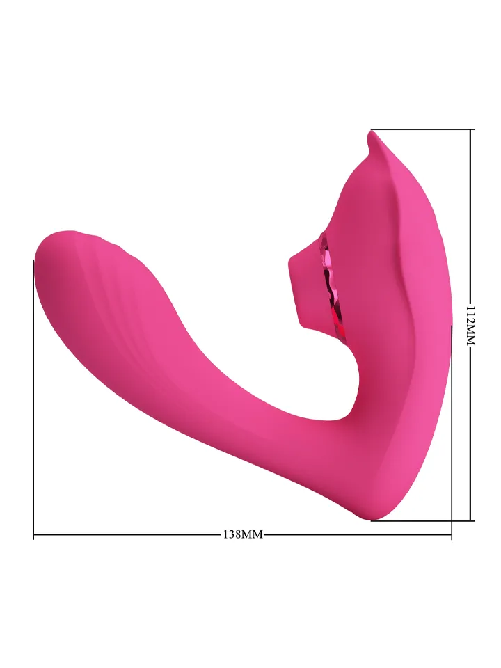 Nemo Vibrator With Clitoral Stimulator - Lufttrycksvibrator 2