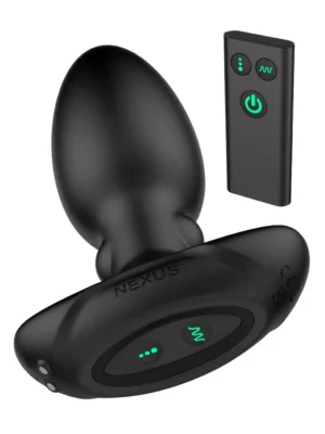 Nexus Beat Vibrating Thumping Butt Plug - Analplugg med vibrator 1