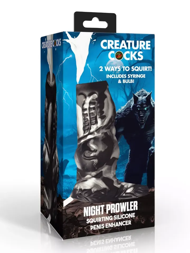 Night Prowler Squirting Penis Enhancer - Penisöverdrag 0