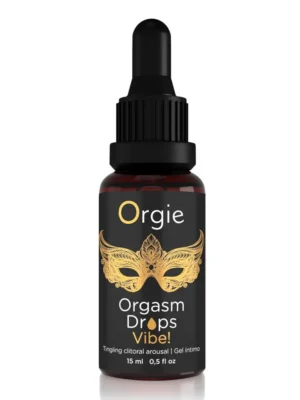 Orgie Orgasm Drops Vibe! 15 ml - Lusthöjande/stimulerande olja 1