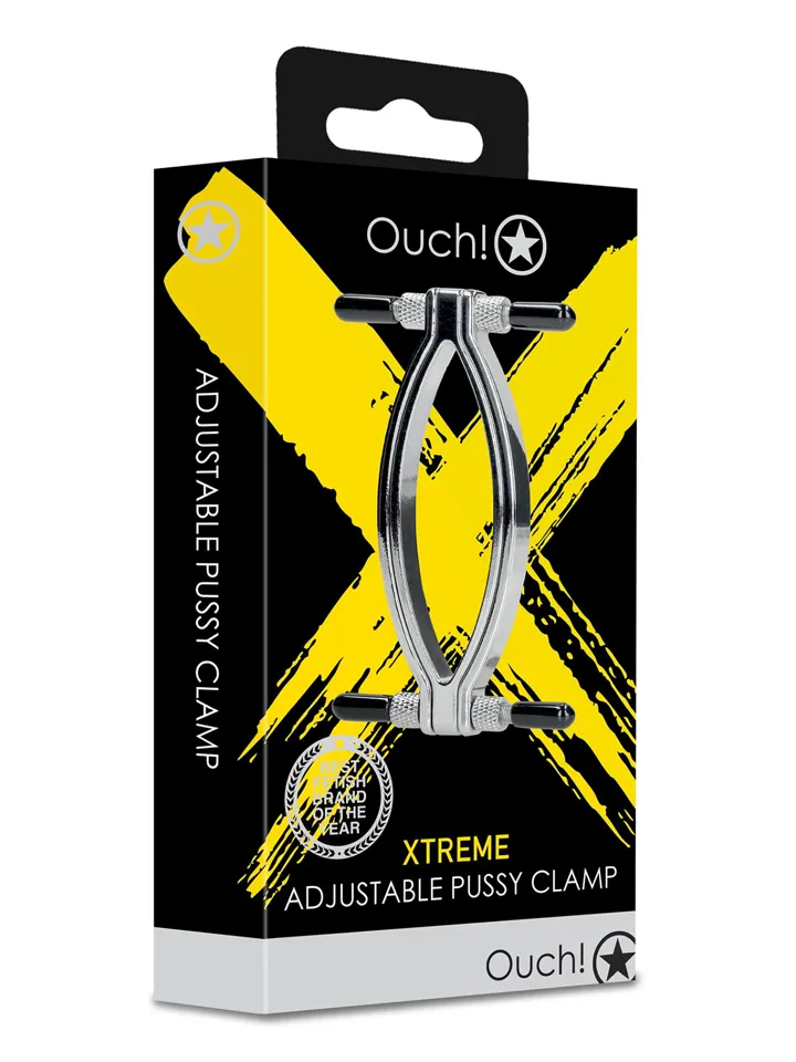Ouch Adjustable Pussy Clamp - Klämmor för BDSM 3