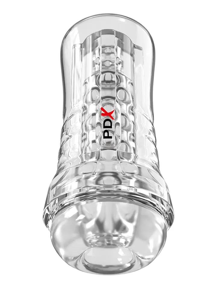 PDX Elite ViewTube Plus See-Thru EZ-Grip Stroker - Stroker 1