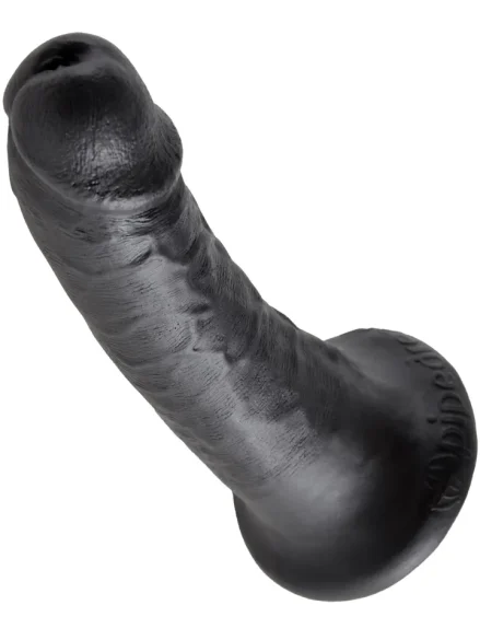 Pipedream King Cock Dildo Black 15 cm - Realistisk dildo 2