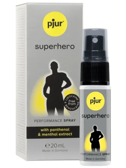 Pjur Superhero Performance Spray 20ml - Uthållighetshöjande spray 1