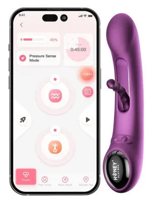 Pressure Sensing App-Controlled G-spot Vibrator - Appstyrd vibrator 1
