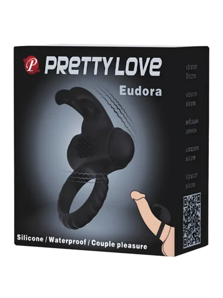 Pretty Love Eudora Vibrating Cock Ring - Penisring med vibrator 4