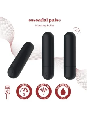 Pulse Rechargeable Vibrating Bullet - Bulletvibrator 1