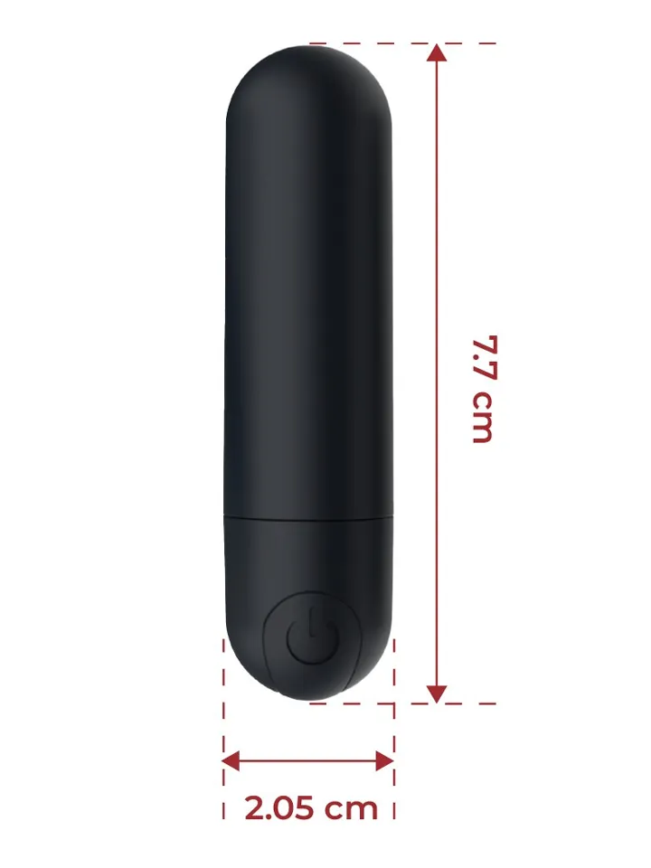 Pulse Rechargeable Vibrating Bullet - Bulletvibrator 2