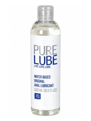 Pure Lube Water-Based Anal Lubricant 500 ml - Analglidmedel 1