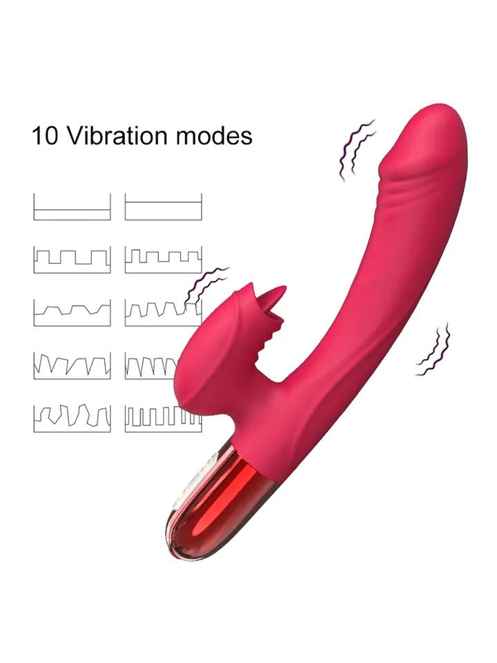 Rabbit Vibrator With Heating - Rabbitvibrator med värme 0
