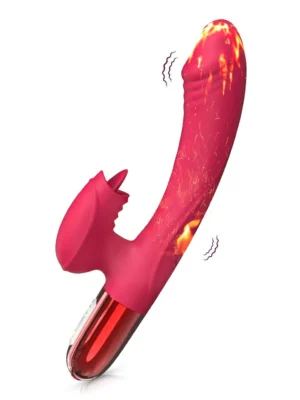 Rabbit Vibrator With Heating - Rabbitvibrator med värme 0