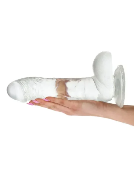 Real Rapture Jelly Dildo Clear 25,5 cm - Dildo 2