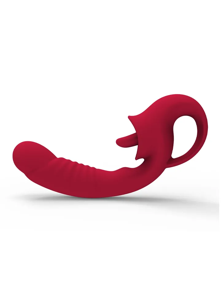 Rechargeable Licking 10-Functions Vibrator - Rabbitvibrator 2