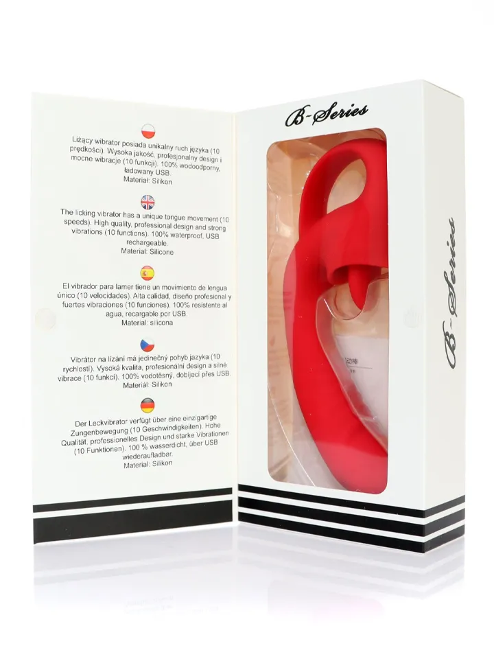 Rechargeable Licking 10-Functions Vibrator - Rabbitvibrator 5