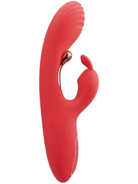 Red & Gold Flapping Rabbit Red - Rabbitvibrator 2