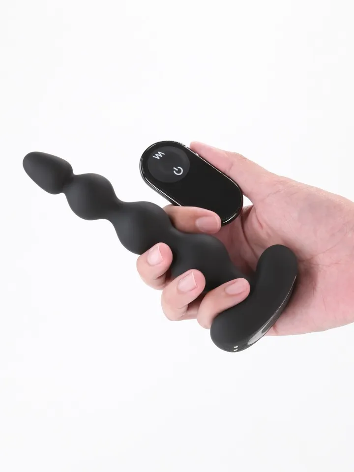 Renegade Reign Vibrating Anal Beads - Analplugg med vibrator 0