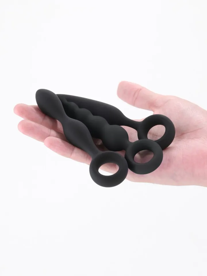 Renegade Trio Kit Silicone Anal Plug Set - Analpluggar paket 0