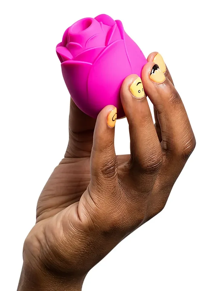 Romp Rose Pleasure Air Stimulator - Lufttrycksvibrator 0