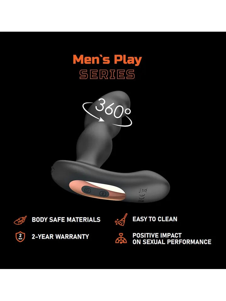 Rotating Prostate Massager With Remote Control - Prostatastimulator 4