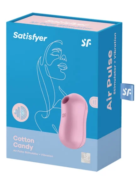 Satisfyer Cotton Candy Airpulse Stimulator - Lufttrycksvibrator 4