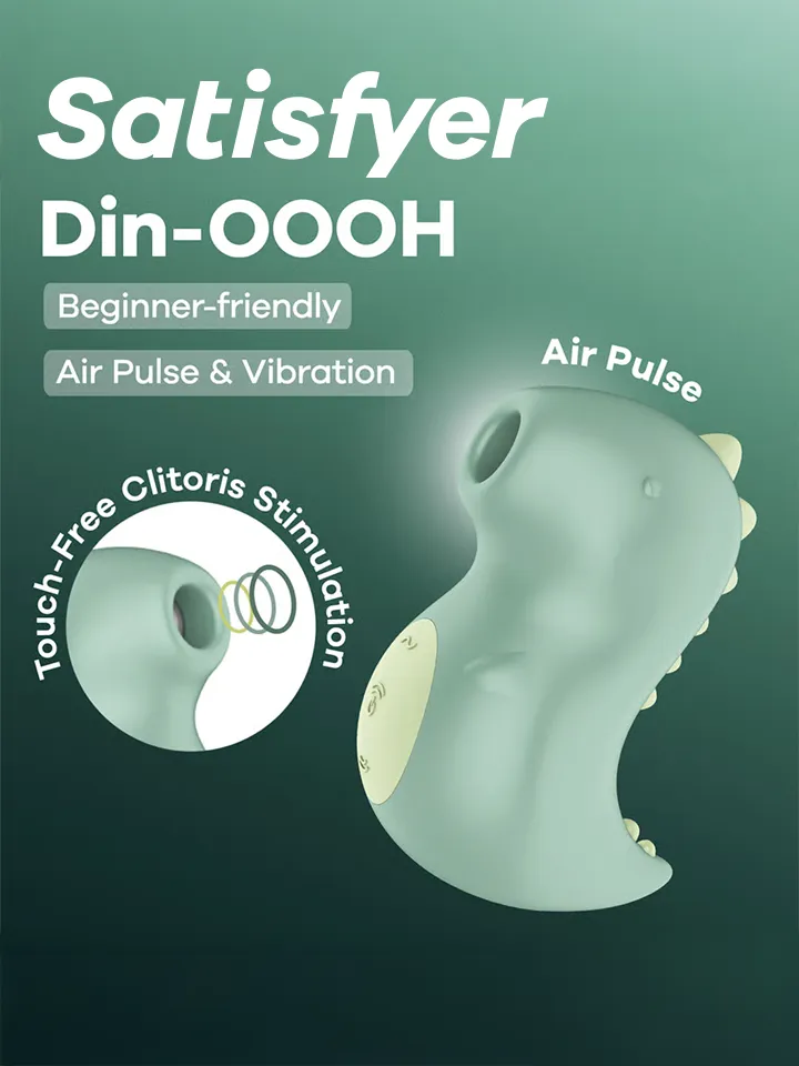 Satisfyer Din-OOOH Air Pulse Vibrator - Lufttrycksvibrator 1