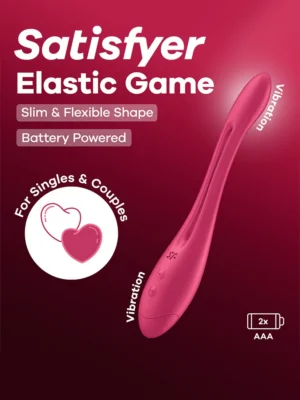 Satisfyer Elastic Game Pink Battery Series - Parvibrator 0
