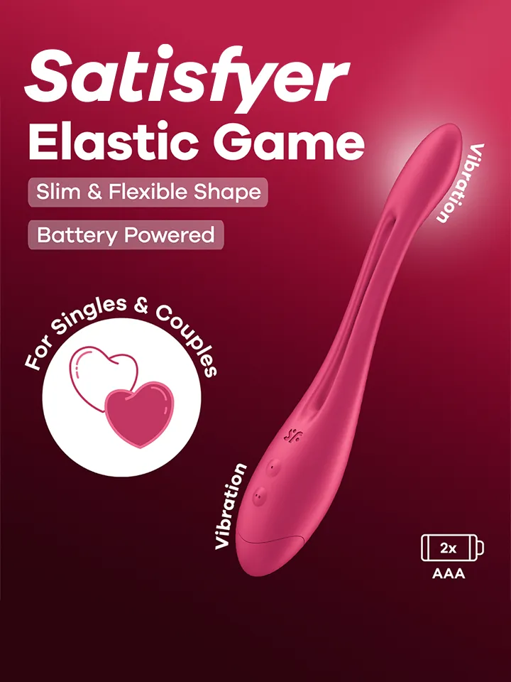 Satisfyer Elastic Game Pink Battery Series - Parvibrator 0
