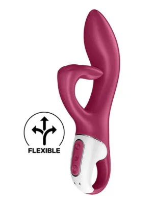 Satisfyer Embrace Me Rabbit Vibrator Berry - Rabbitvibrator 1
