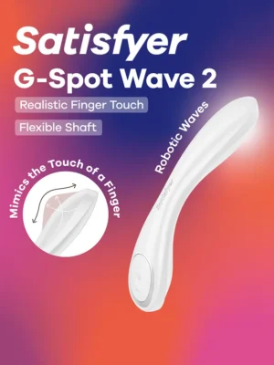 Satisfyer G-Spot Wave 2 White - G-punktsvibrator 0