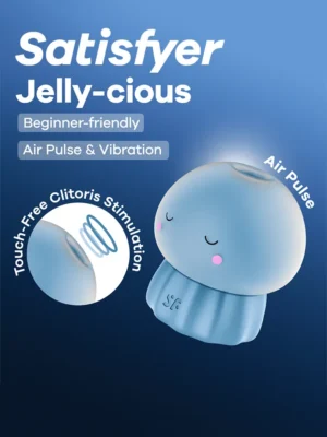 Satisfyer Jelly-Cious Baby Blue - Klitorisvibrator 0