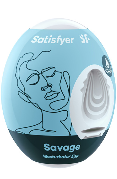 Satisfyer Masturbator Egg Savage 3-pack - Runkägg 2