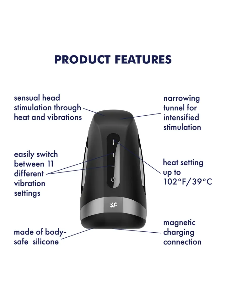 Satisfyer Men Heat Vibration - Masturbator 2