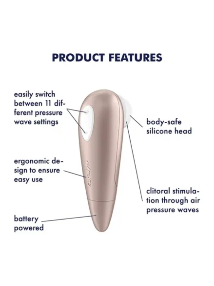 Satisfyer Number One - Lufttrycksvibrator 3