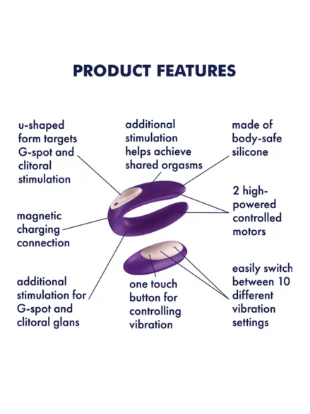Satisfyer Partner Plus Remote - Trådlös parvibrator 2