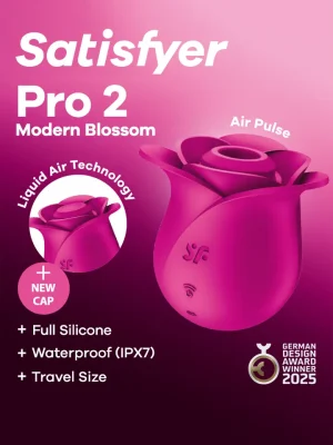 Satisfyer Pro 2 Modern Blossom - Lufttrycksvibrator 1