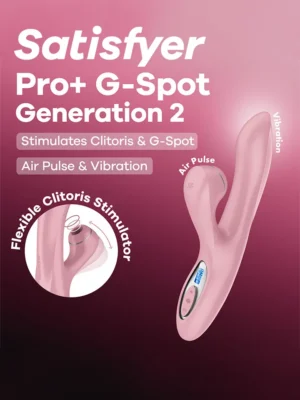 Satisfyer Pro G-Spot Rabbit Pink - G-punktsvibrator 1