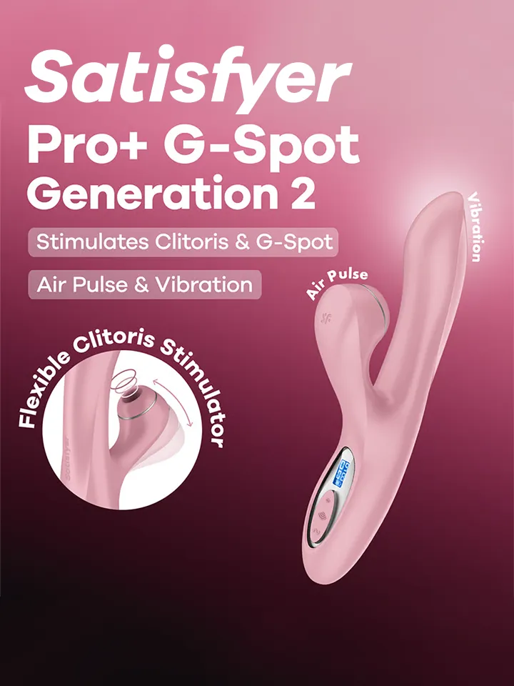 Satisfyer Pro G-Spot Rabbit Pink - G-punktsvibrator 1