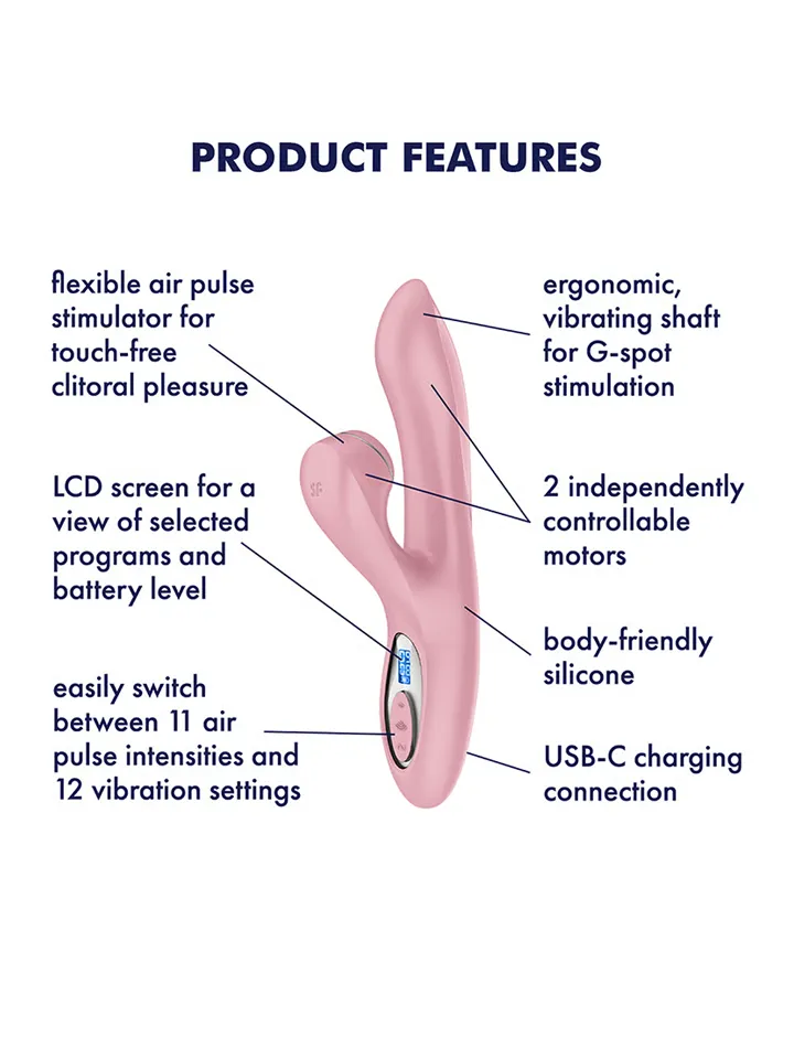 Satisfyer Pro G-Spot Rabbit Pink - G-punktsvibrator 2